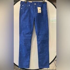 Levi's Men's Royal Blue Corduroy Pants